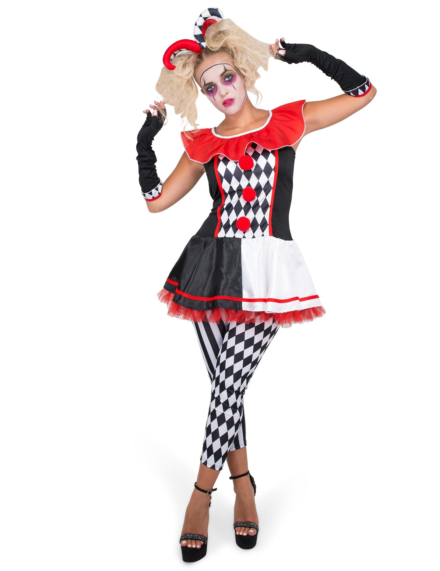 Dámský kostým dvorního šaška