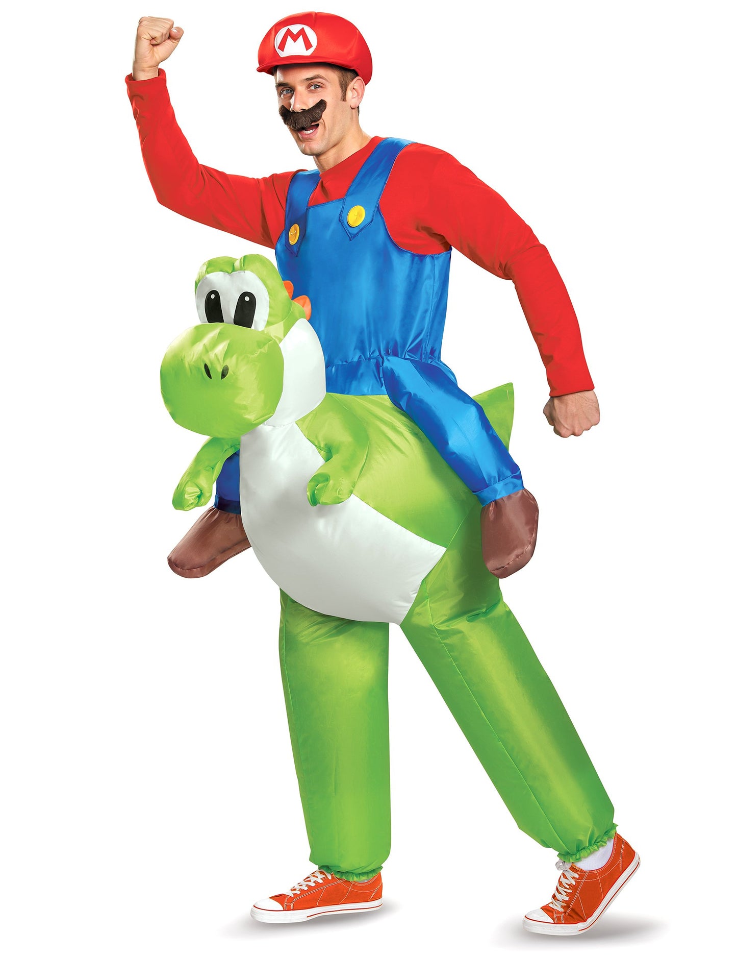 Nafukovací kostým pro dospělé Mario on Yoshi z Nintendo