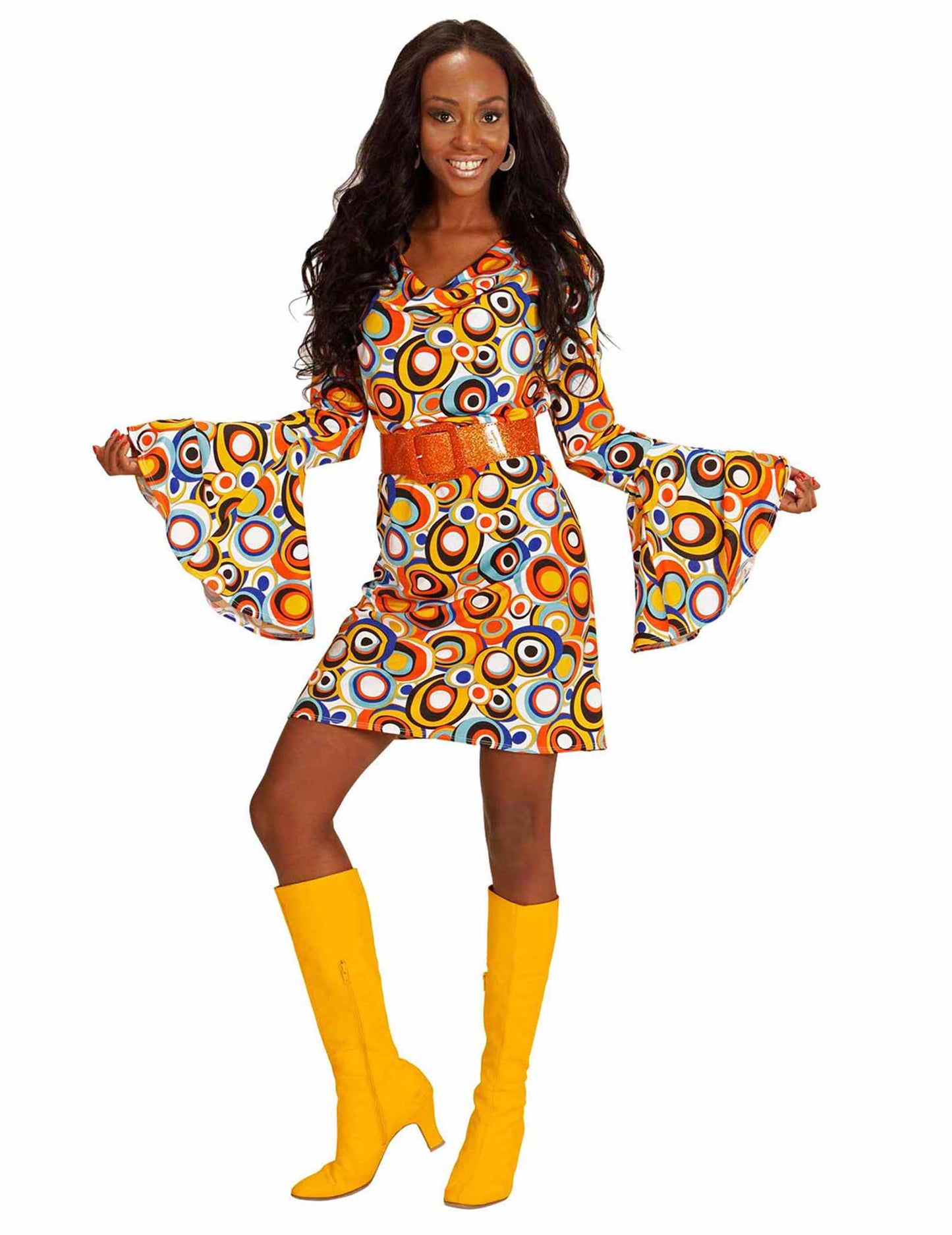 Dámský kostým Groovy Bubbles ze 70. let