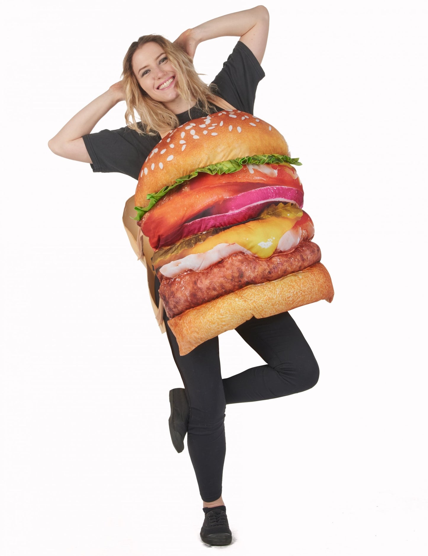 Kostým pro dospělé realistický hamburger