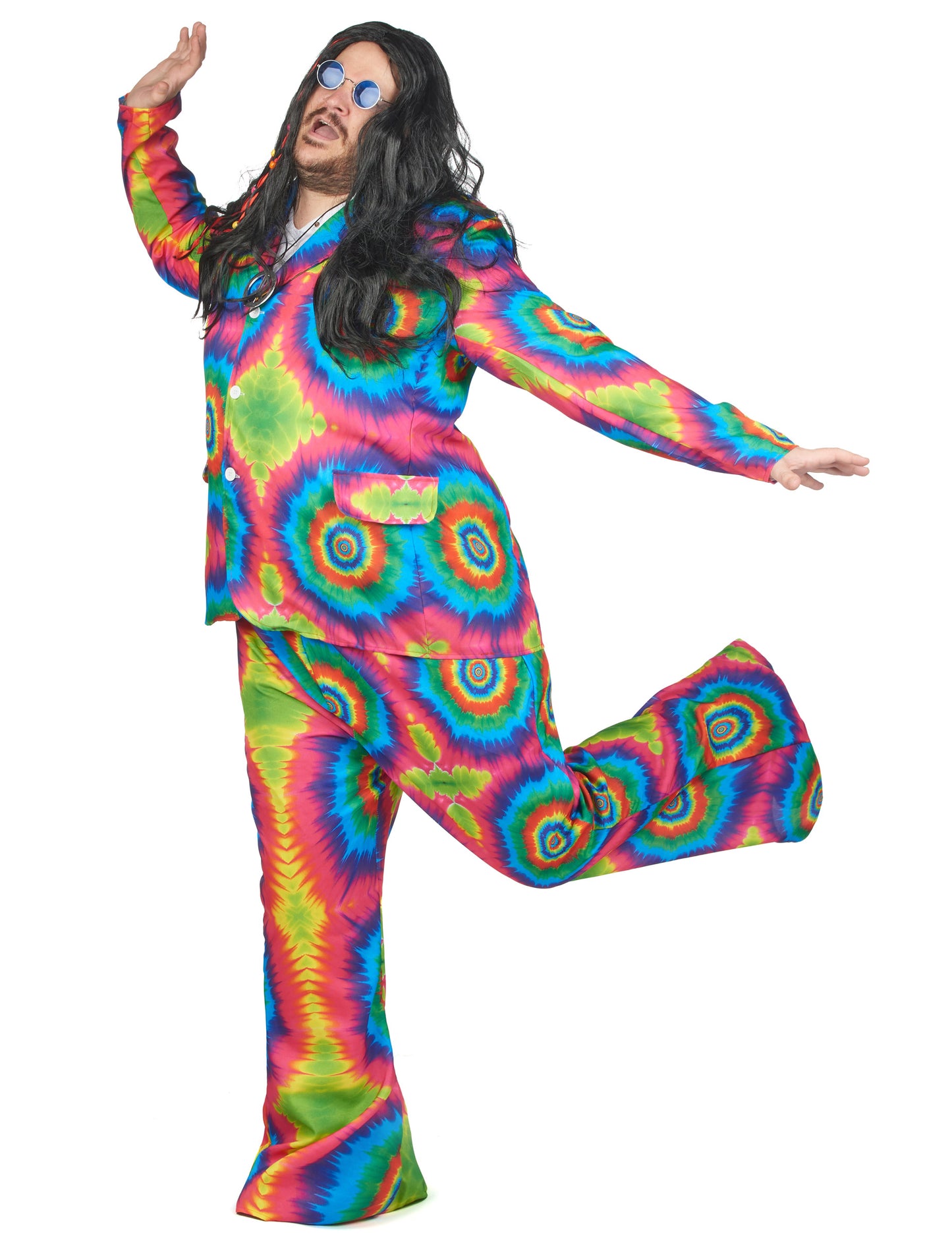 Pánský psychedelický hippie kostým pro větší děti