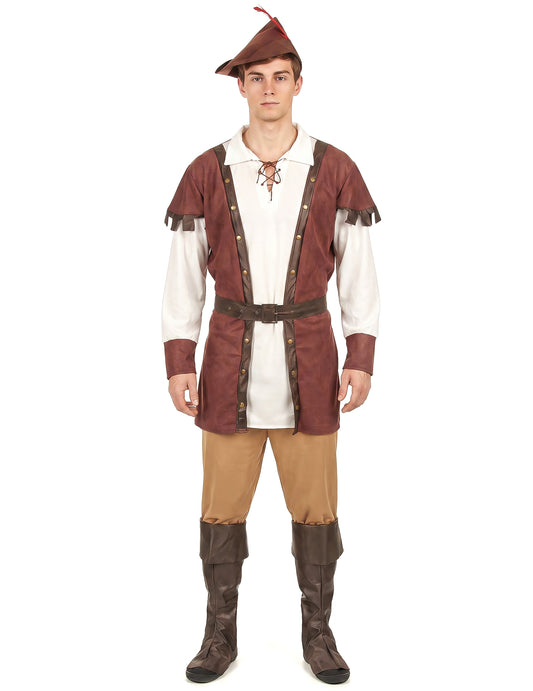 Středověký kostým dřevorubce