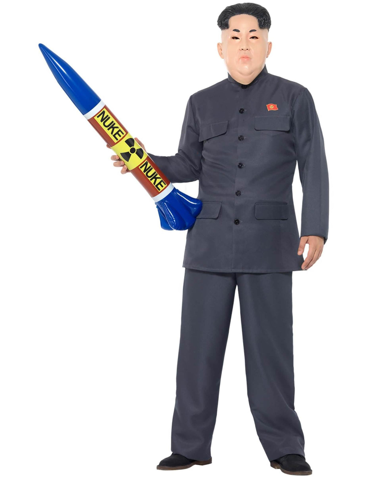 Nes mě raketa dodávaná s kostýmem korejského politika muže