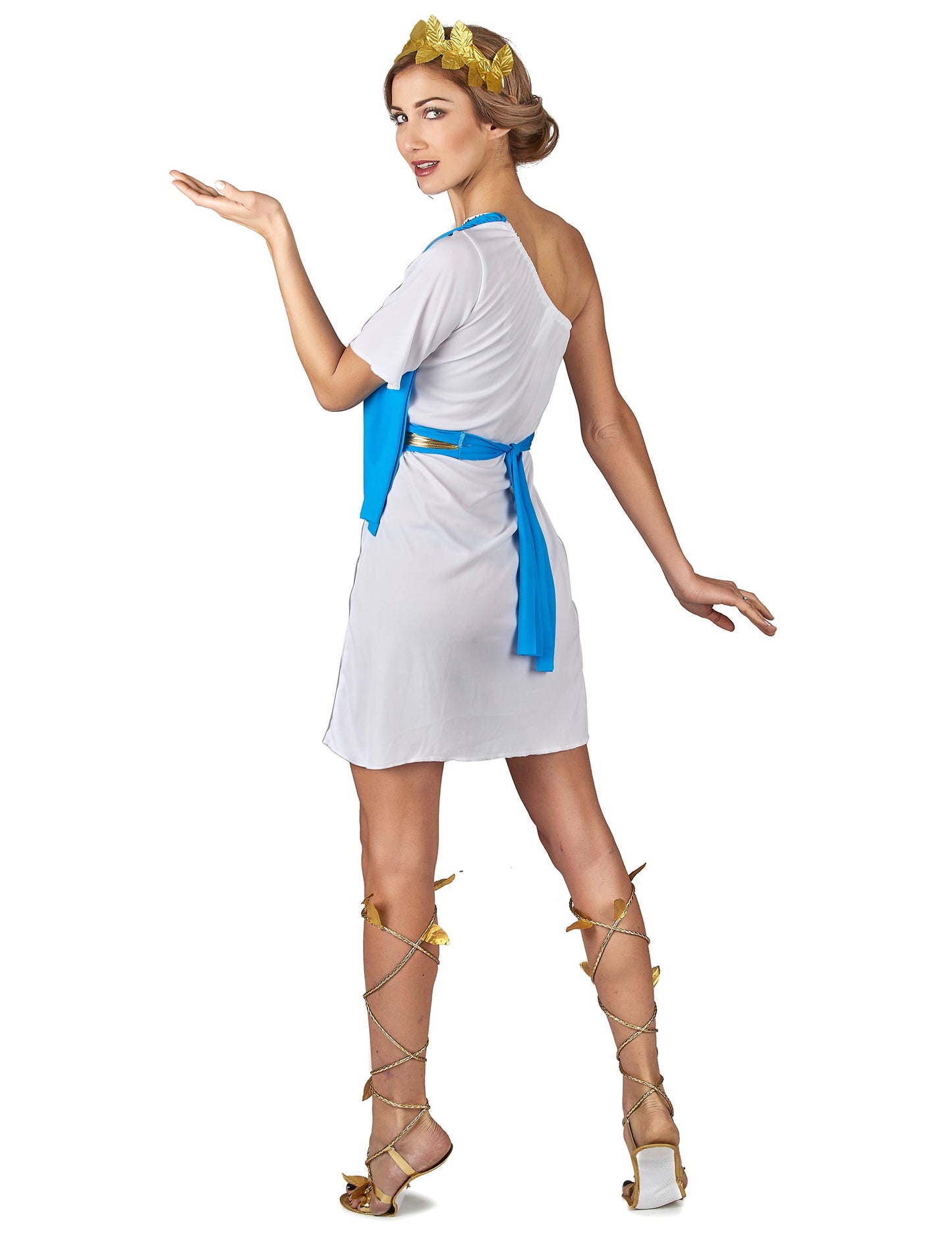 Dámský kostým řecké císařovny v modrém