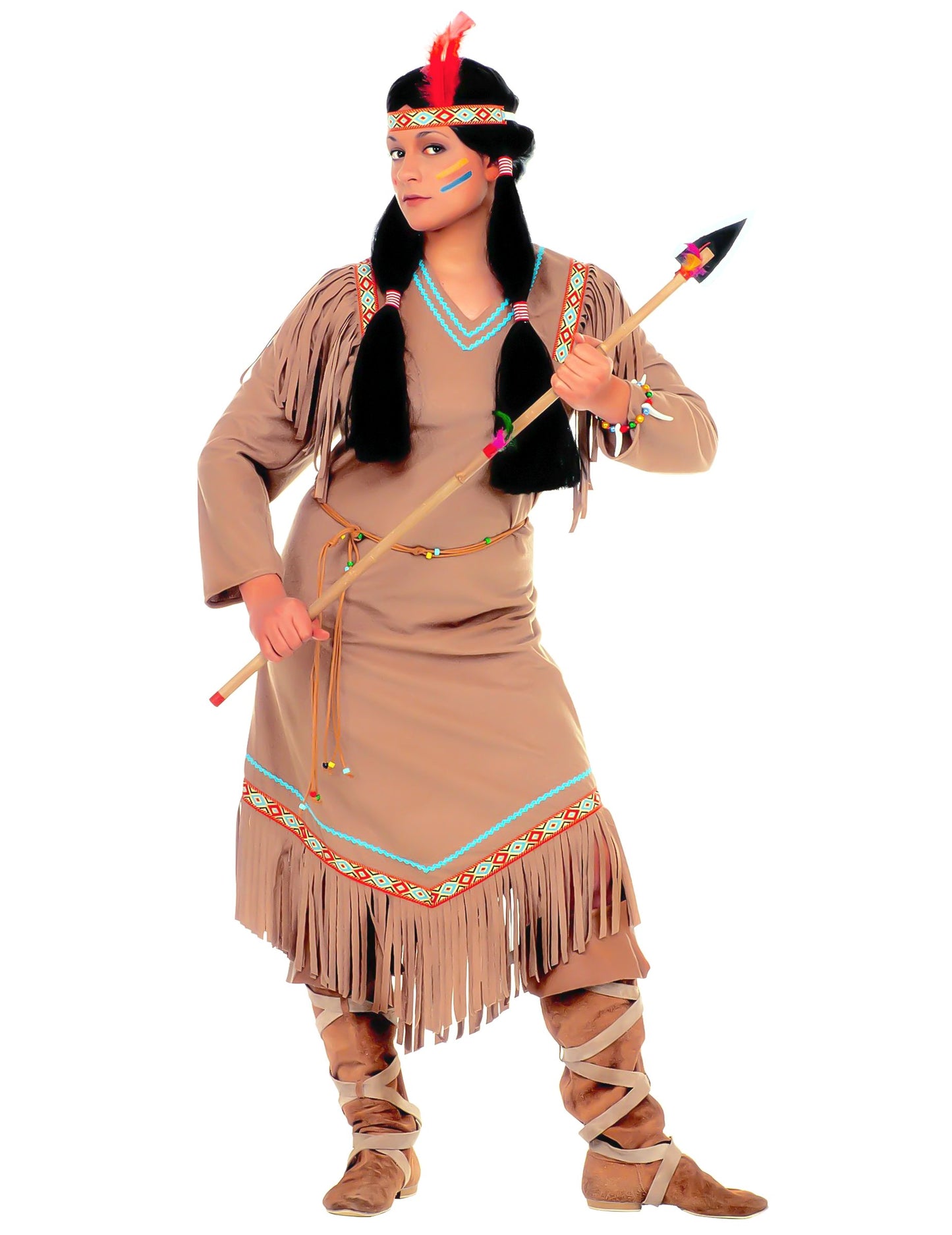 Dámský indický kostým s dlouhým rukávem