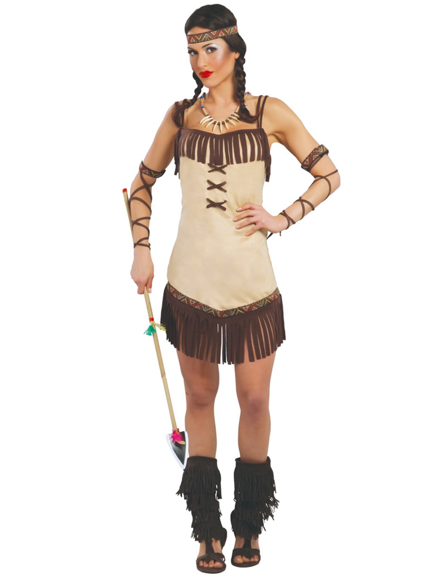 Kostým indiánské ženy Miwok