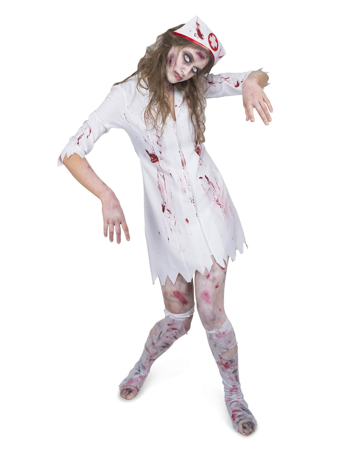Přehled zombifikovaného kostýmu sestřičky
