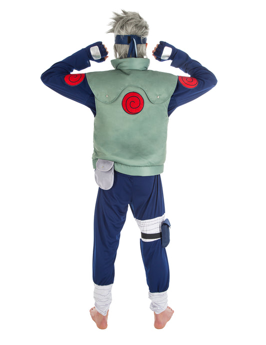 Vue de dos du déguisement de Kakashi Naruto™ pour enfant