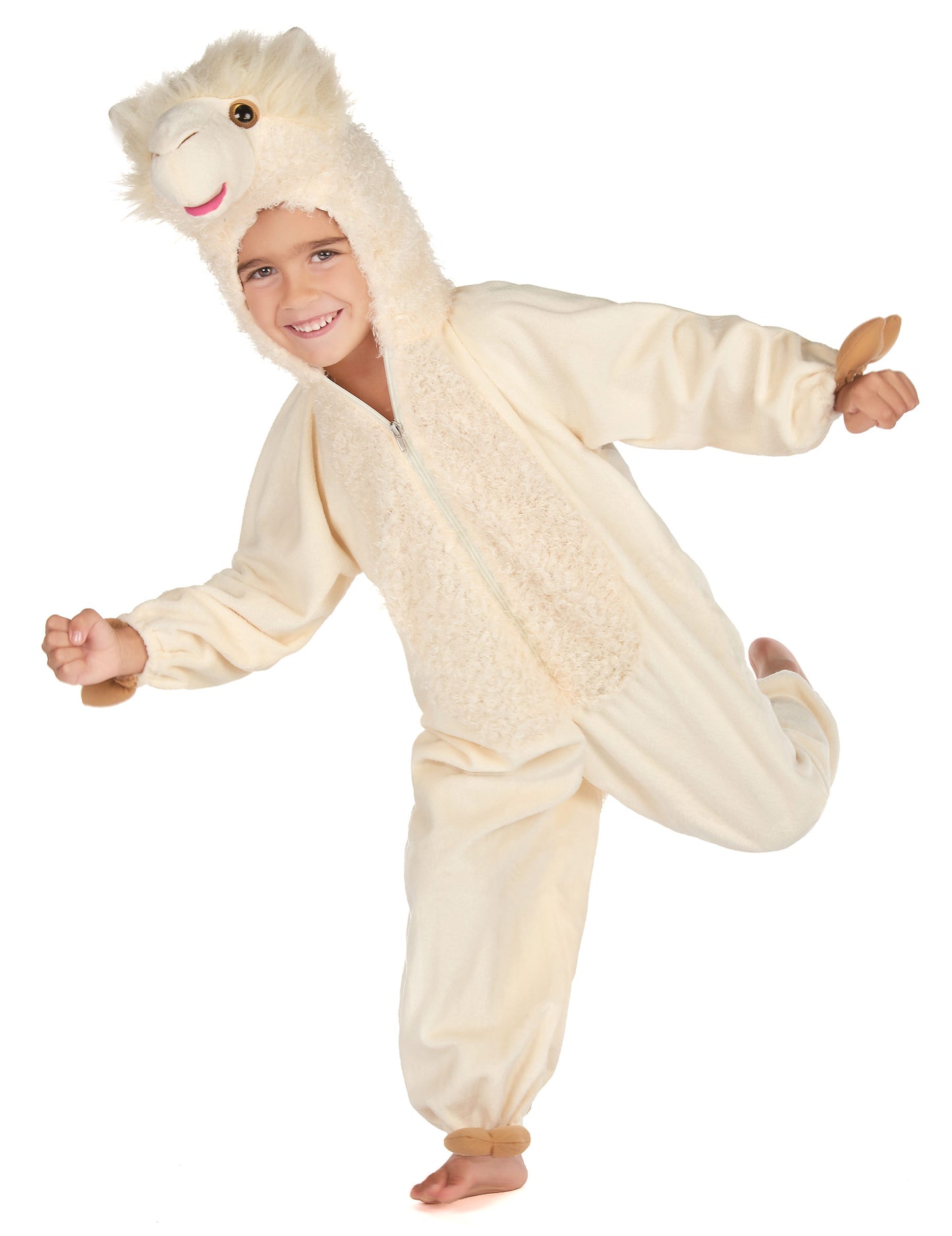 Luxusní plyšový kostým lamy pro děti