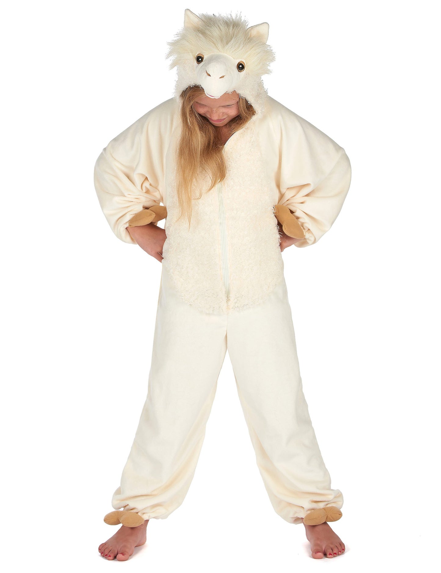 Luxusní plyšový kostým lamy pro děti