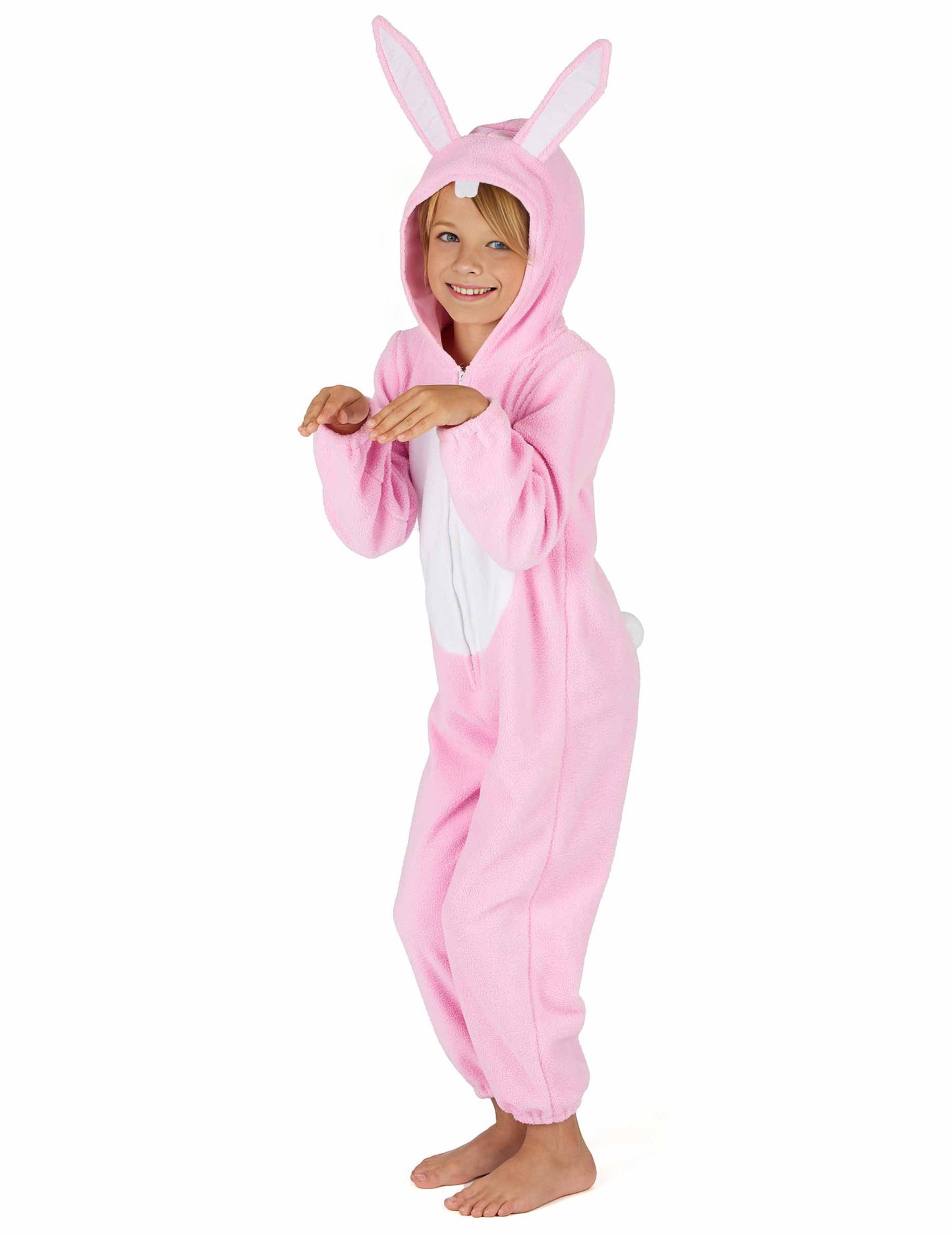Dětský kostým růžového králíka