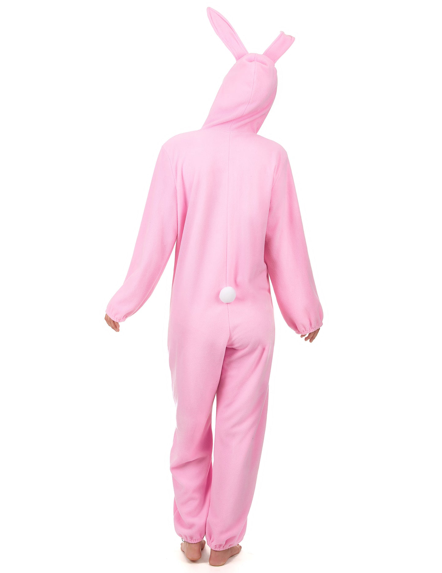 Dámský růžový králíkový kostým