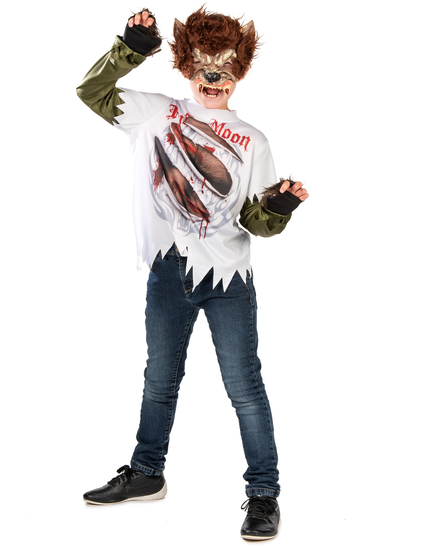 Luxusní kostým vlkodlaka pro děti