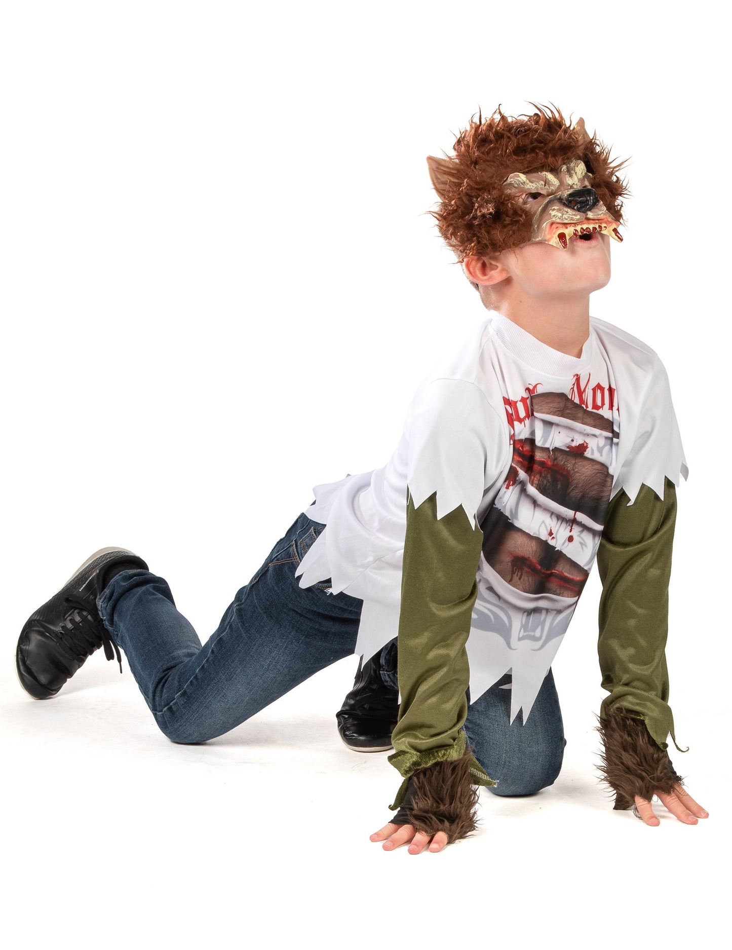 Luxusní kostým vlkodlaka pro děti