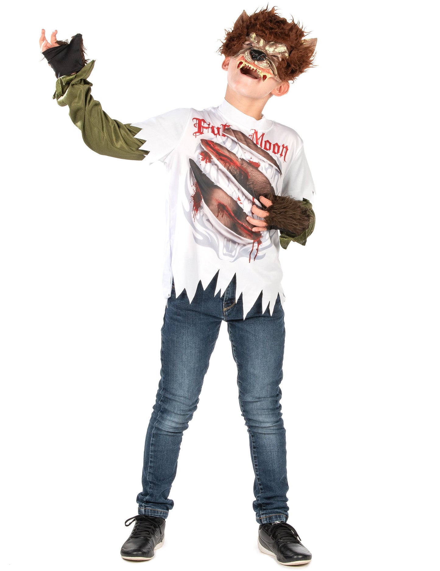 Luxusní kostým vlkodlaka pro děti