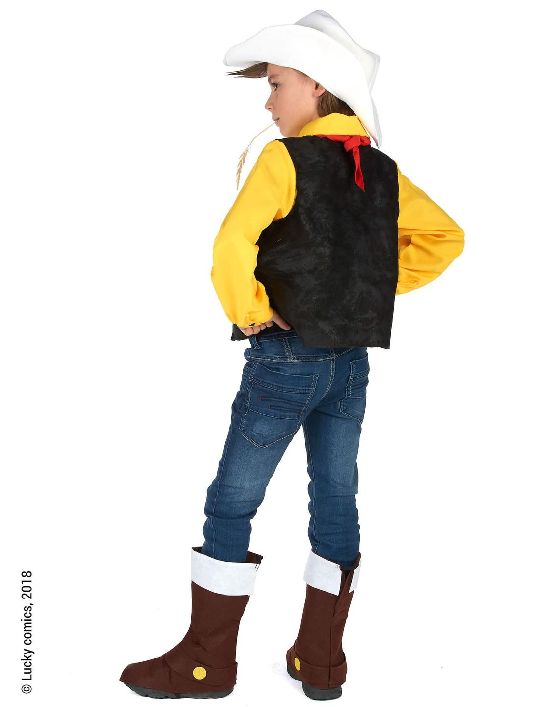 Pohled zezadu na kostým Lucky Luke™ pro dítě