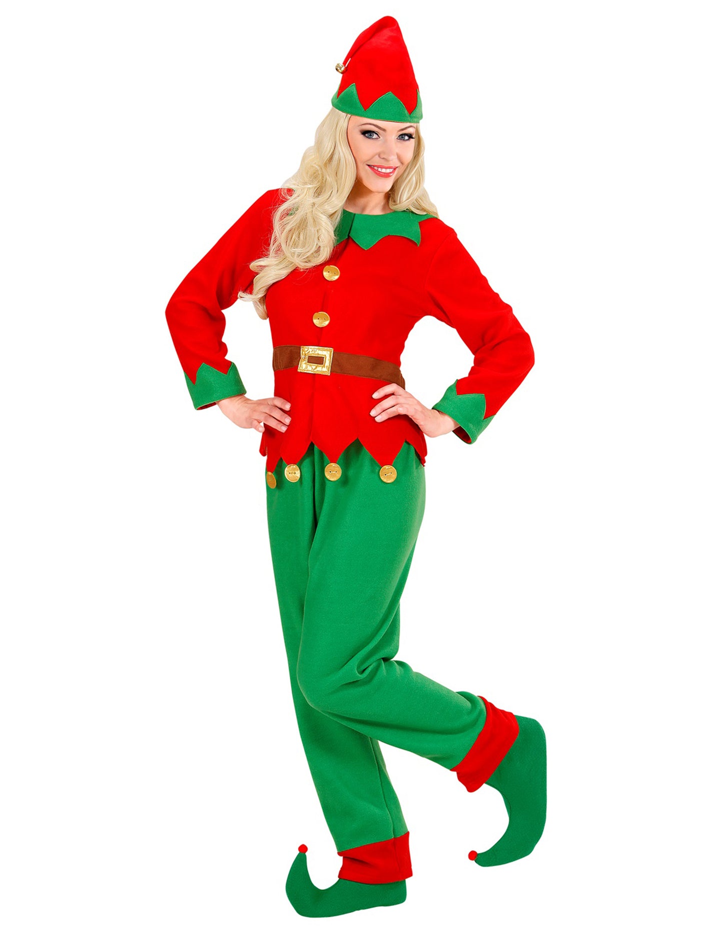 Santa Claus Lutin Costume Woman