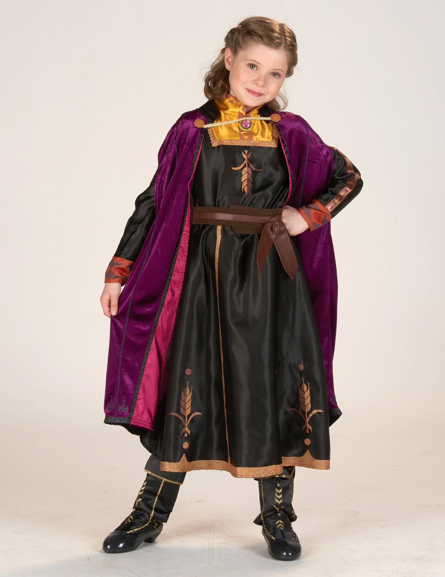 Luxusní dívčí kostým Anny z Ledového království 2