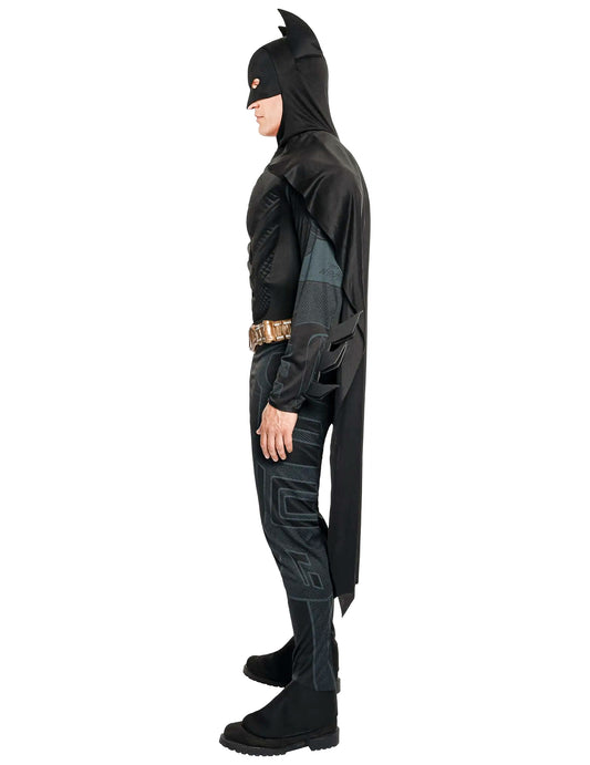 Batman™-Kostüm für Herren mit Muskeln schwarz