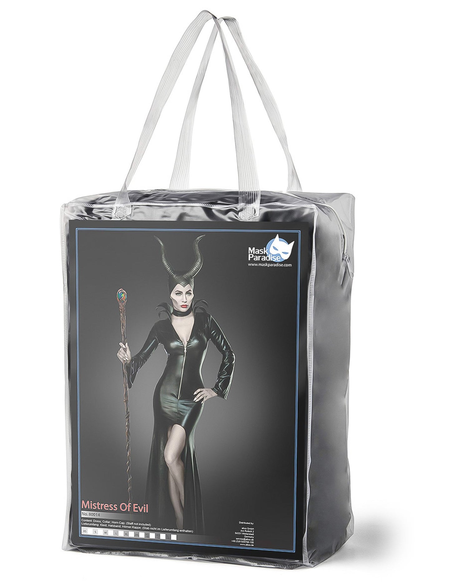 Luxusní sexy kostým černé čarodějnice pro ženy