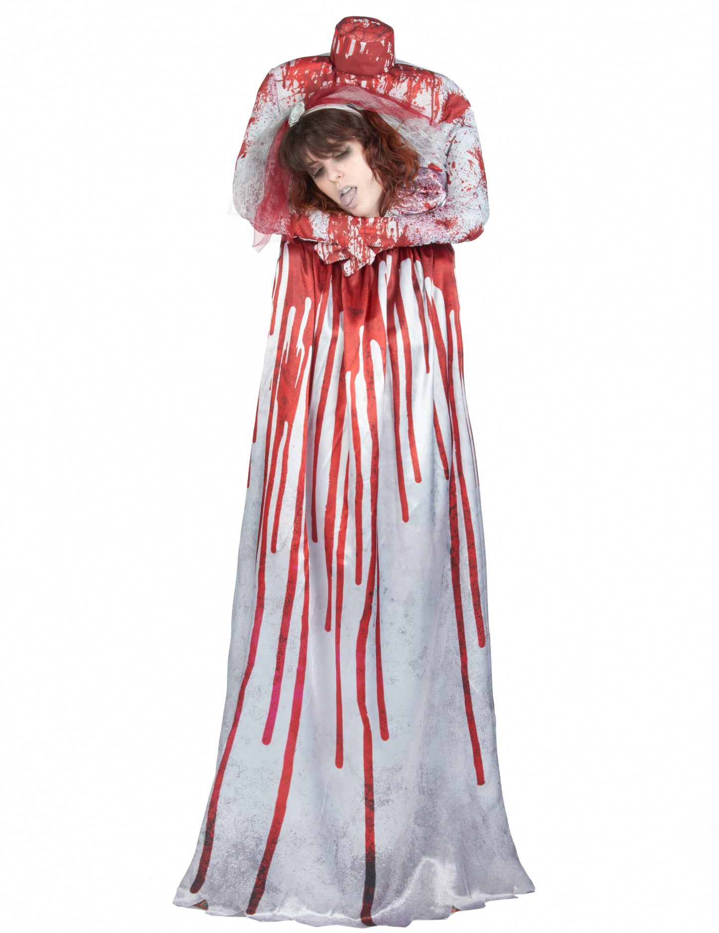 Dámský kostým nevěsty bez hlavy