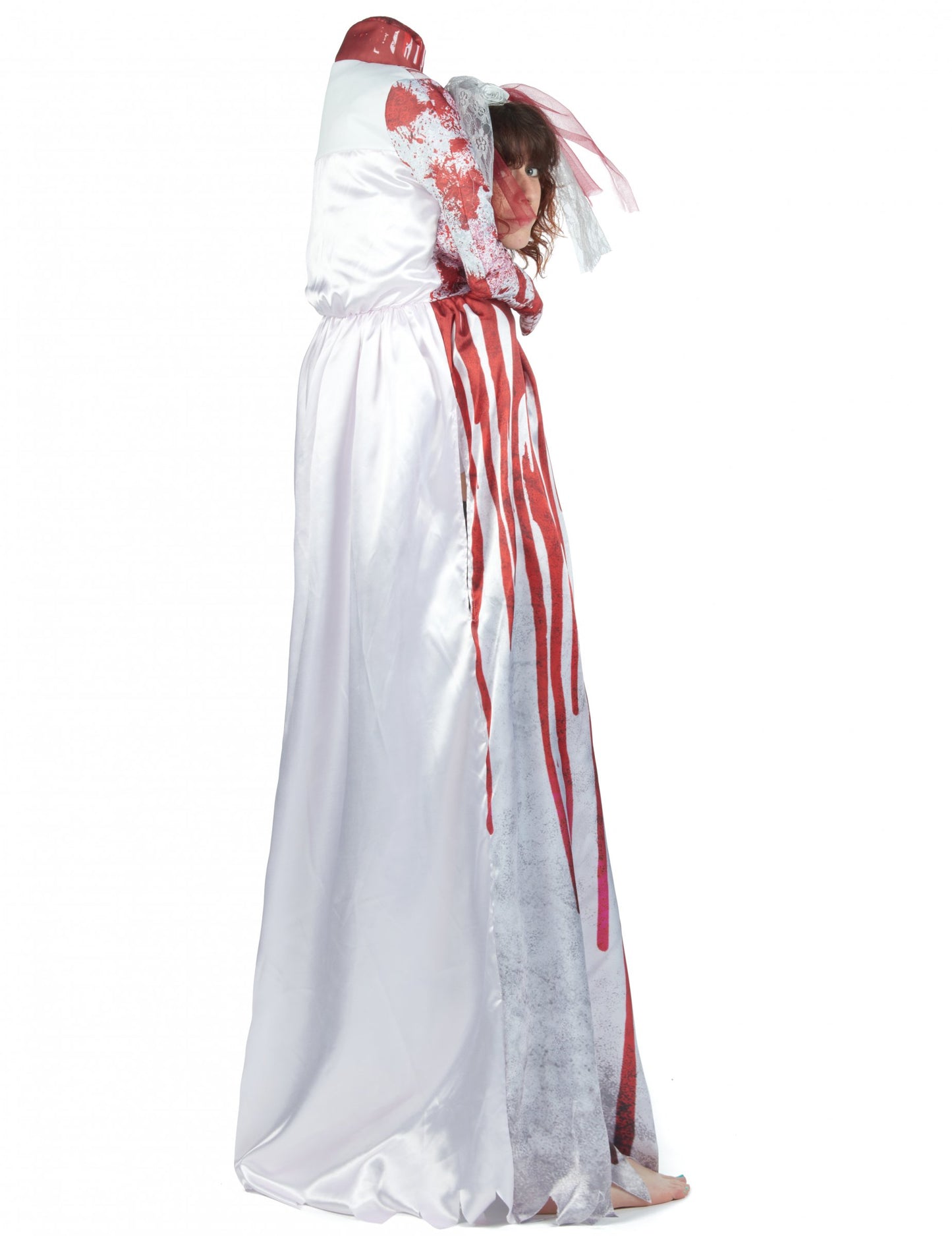 Dámský kostým nevěsty bez hlavy