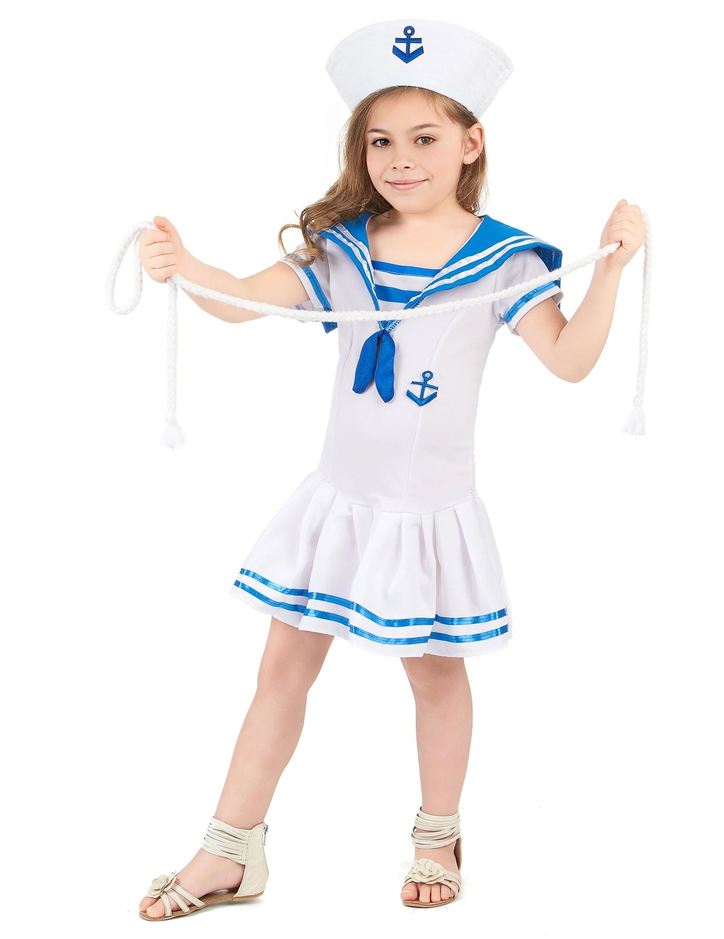 Dívčí kostým námořnické kotvy