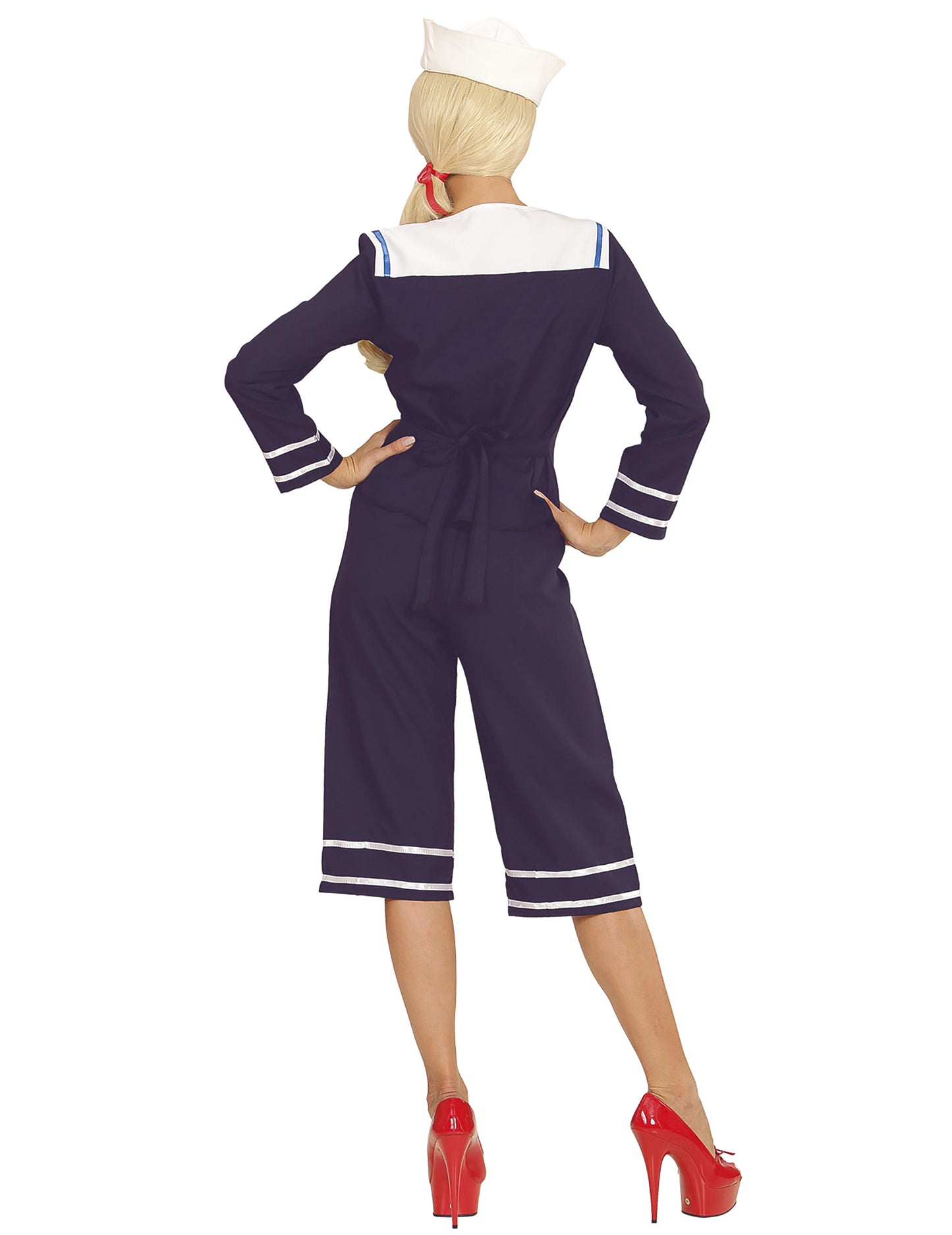 Dámský kostým námořnice s pin-up vzorem