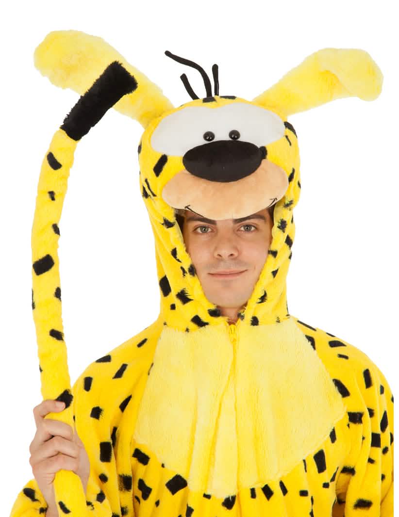 Detail kapuce dospělého kostýmu Marsupilami™