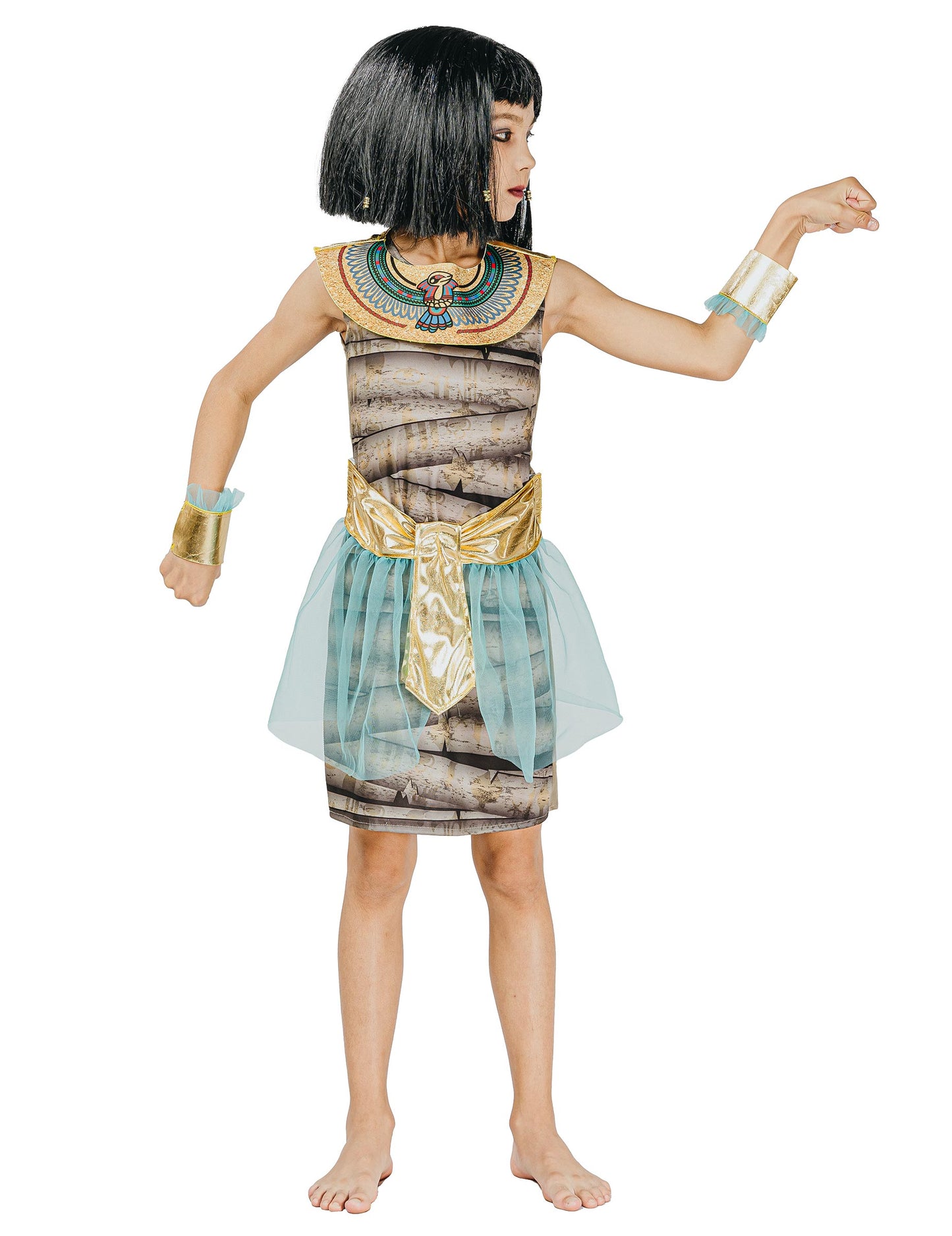 Dívčí kostým egyptské mumie