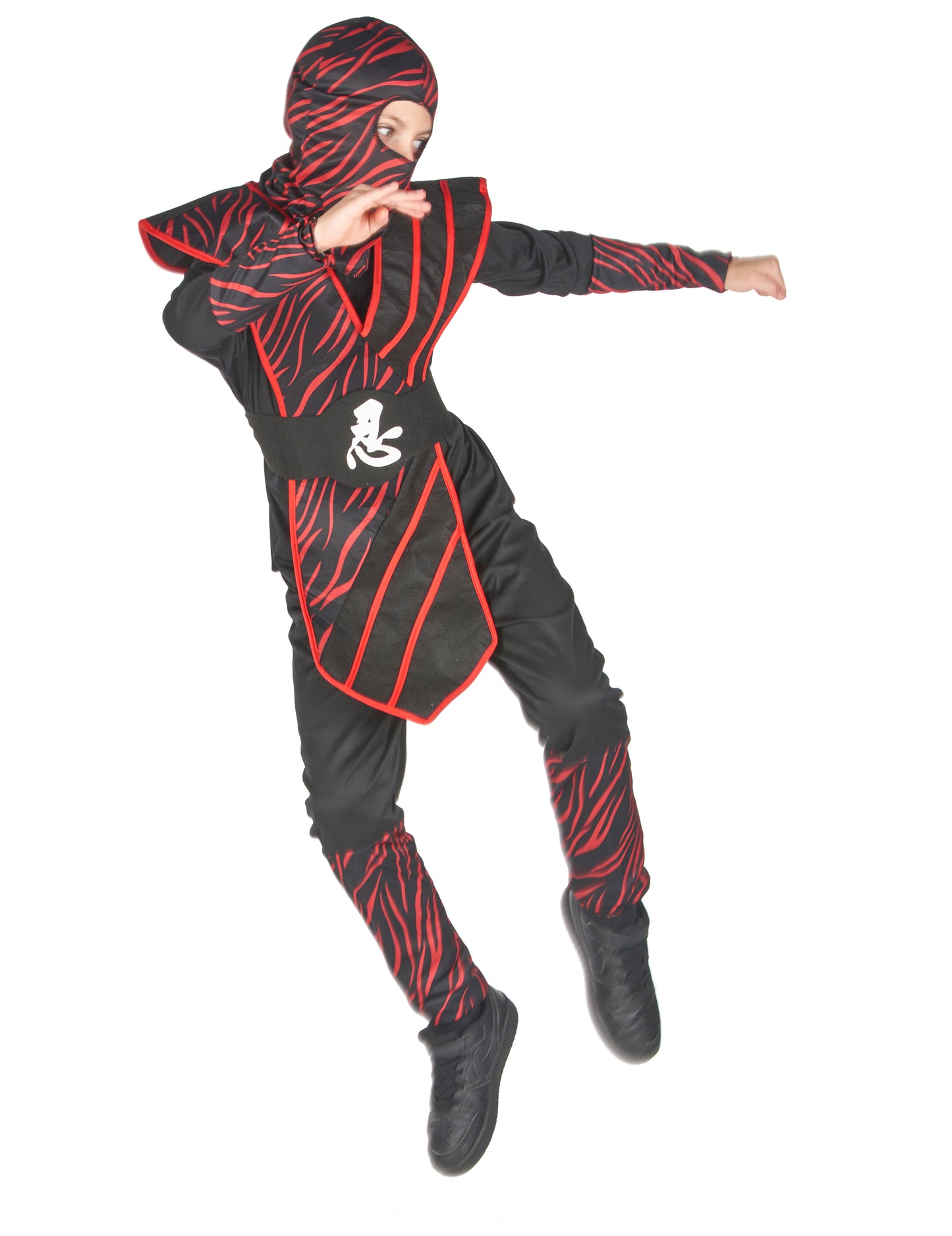 Chlapecký kostým červeného nindžu