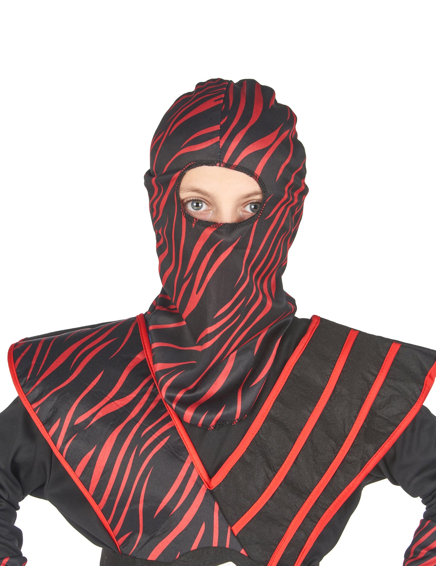 Chlapecký kostým červeného nindžu