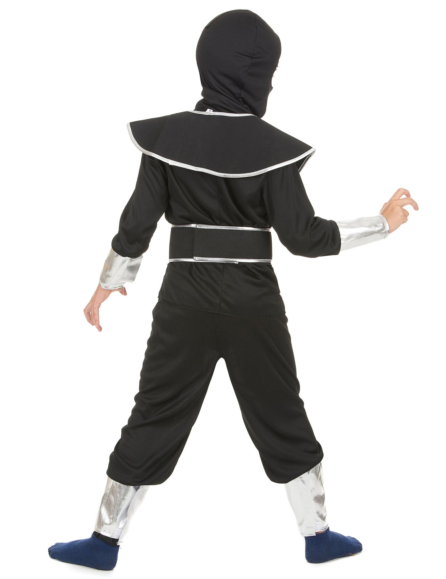 Vue de dos du déguisement ninja pour garçon