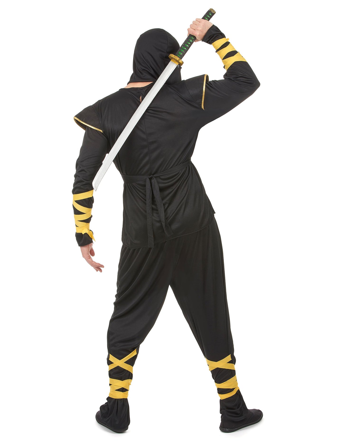 Pánský kostým ninjy zlatého draka