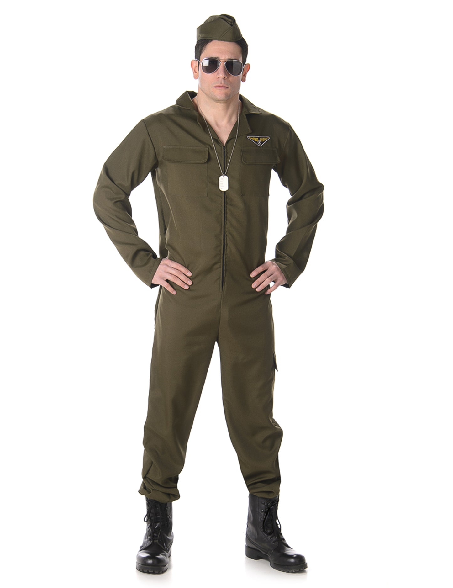 Kostým plného stíhacího pilotního kostýmu mužů