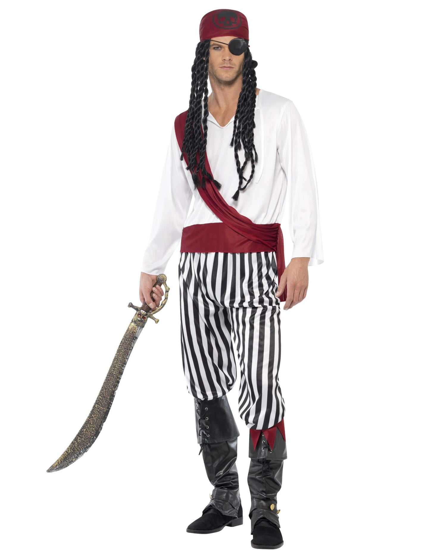 Pirát maskovat s Red Bandana Man