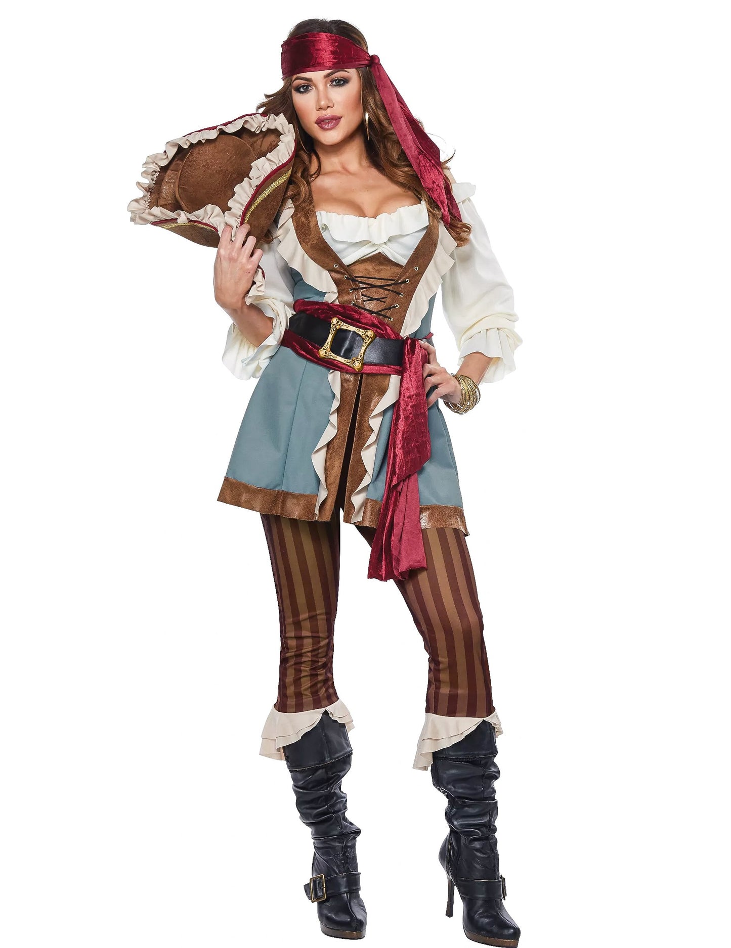Luxusní pirátský kostým pro ženy