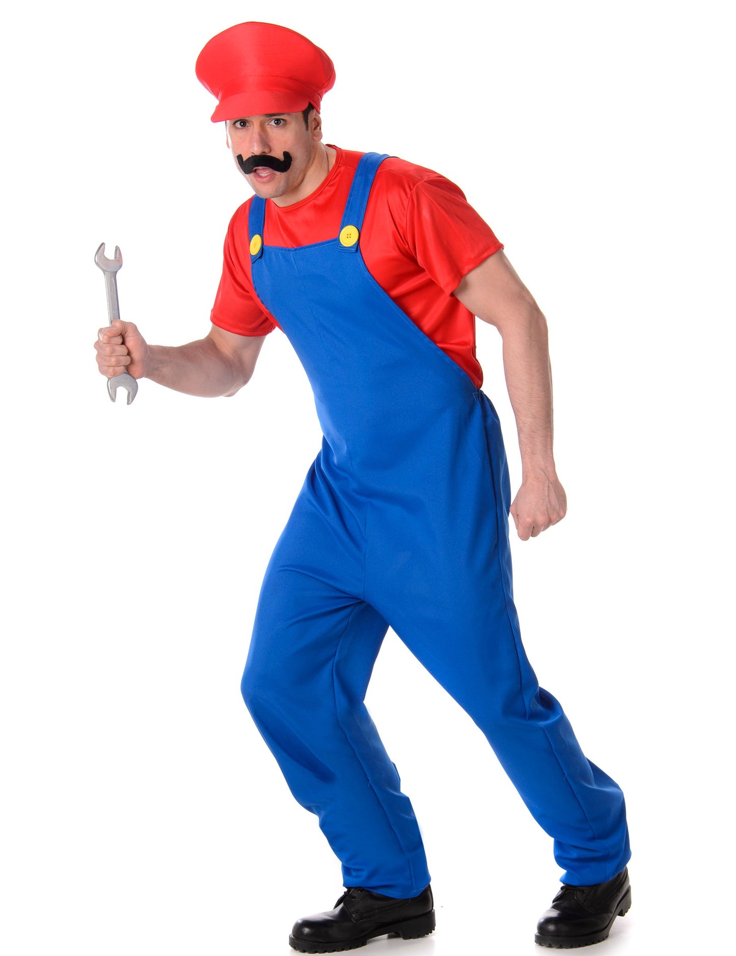 Pánský kostým červeného instalatéra