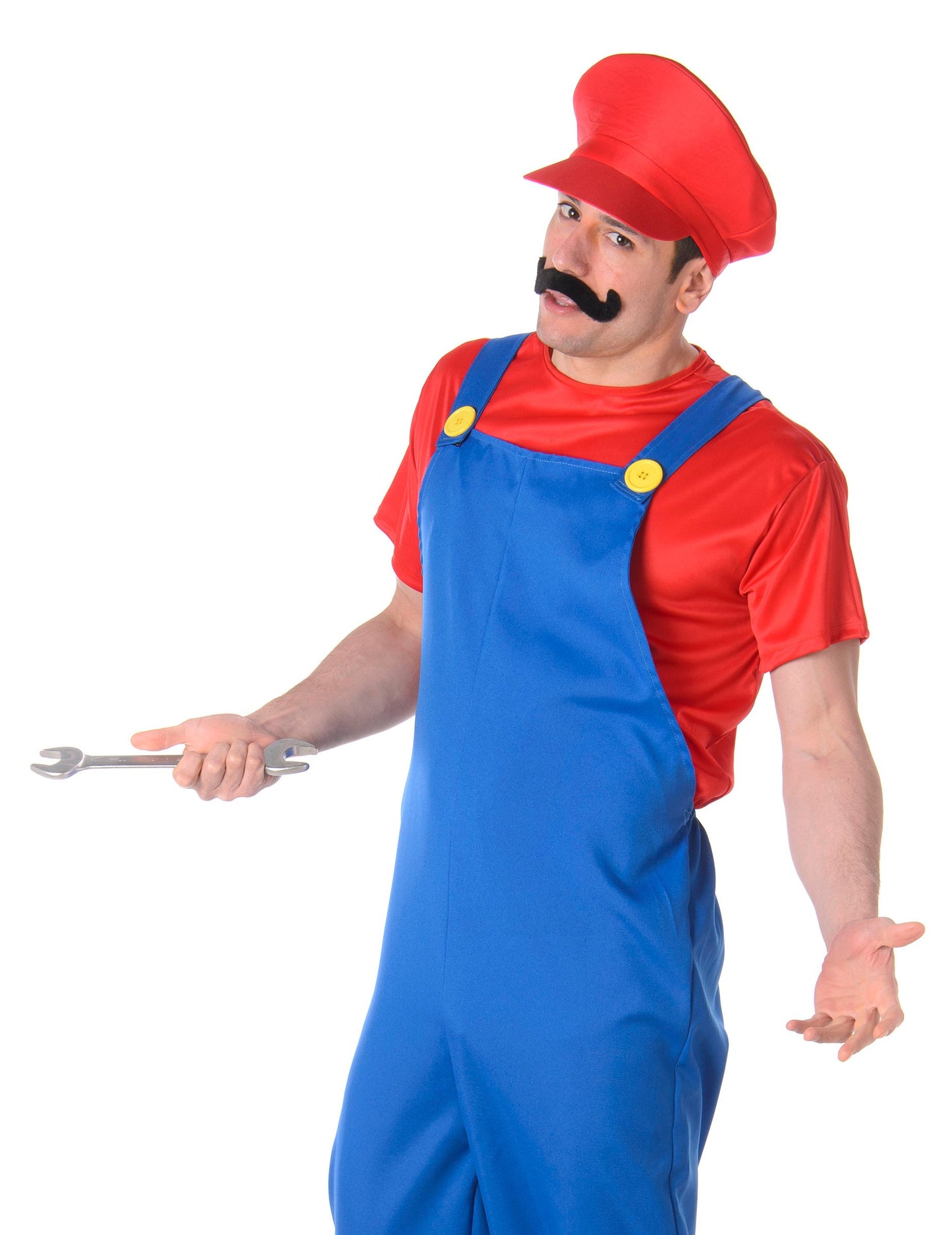 Pánský kostým červeného instalatéra