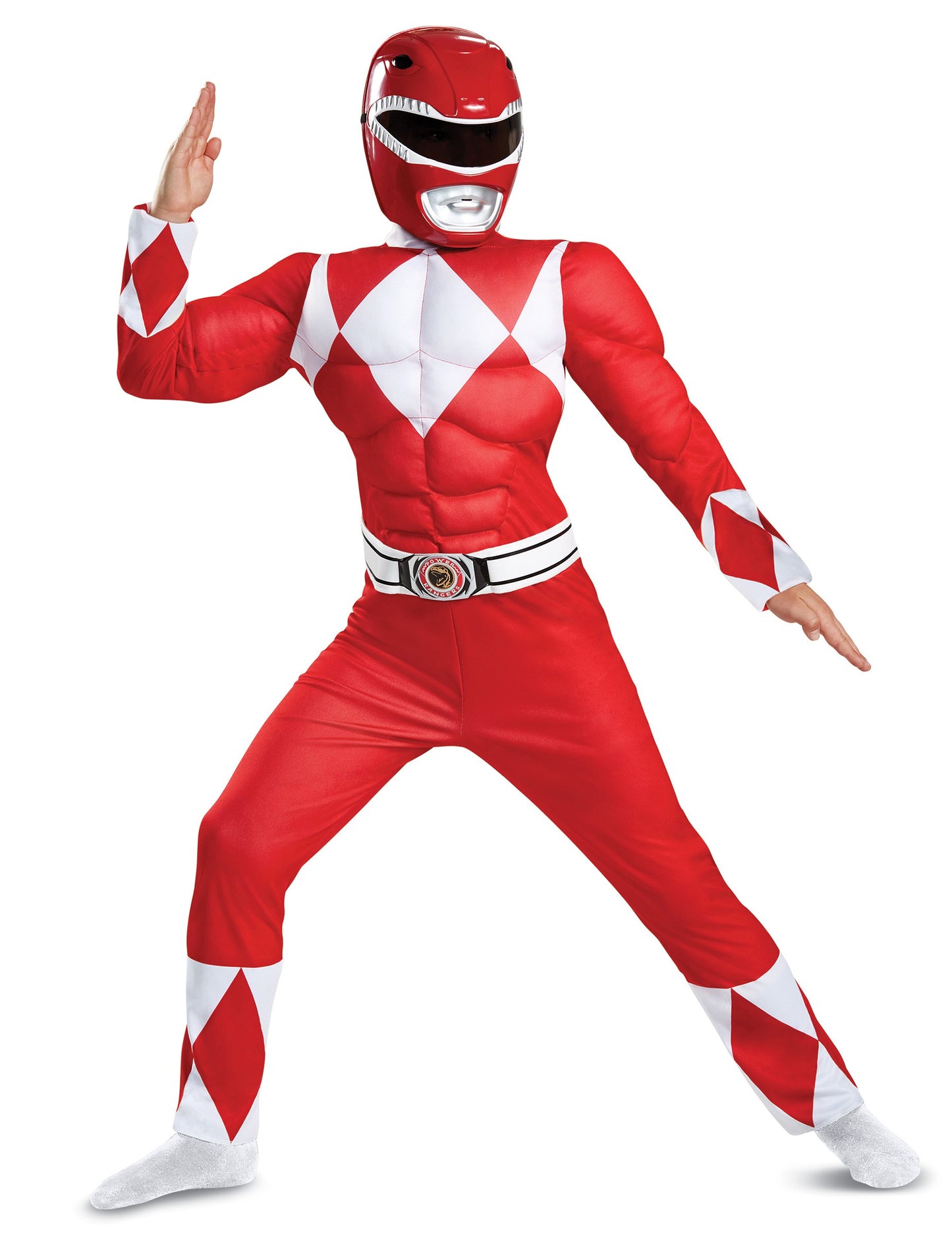 Dětský kostým Power Rangers Red Muscle