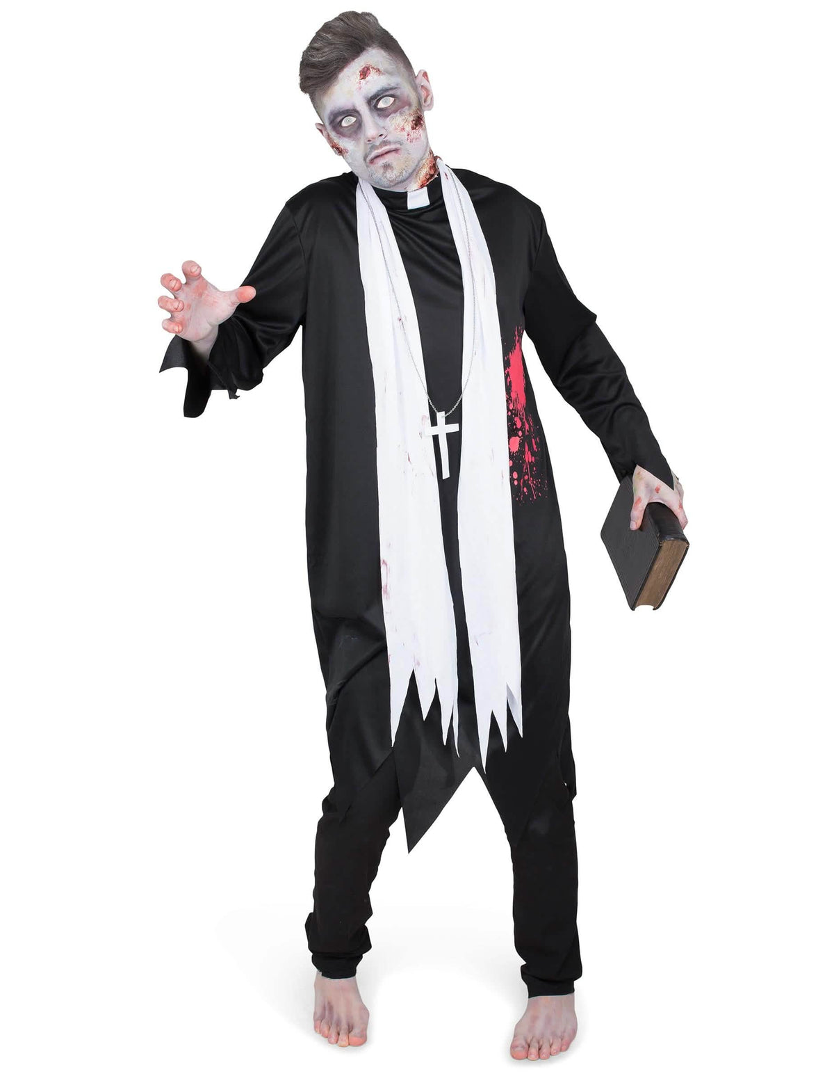 Přehled zombifikovaného kněžského kostýmu