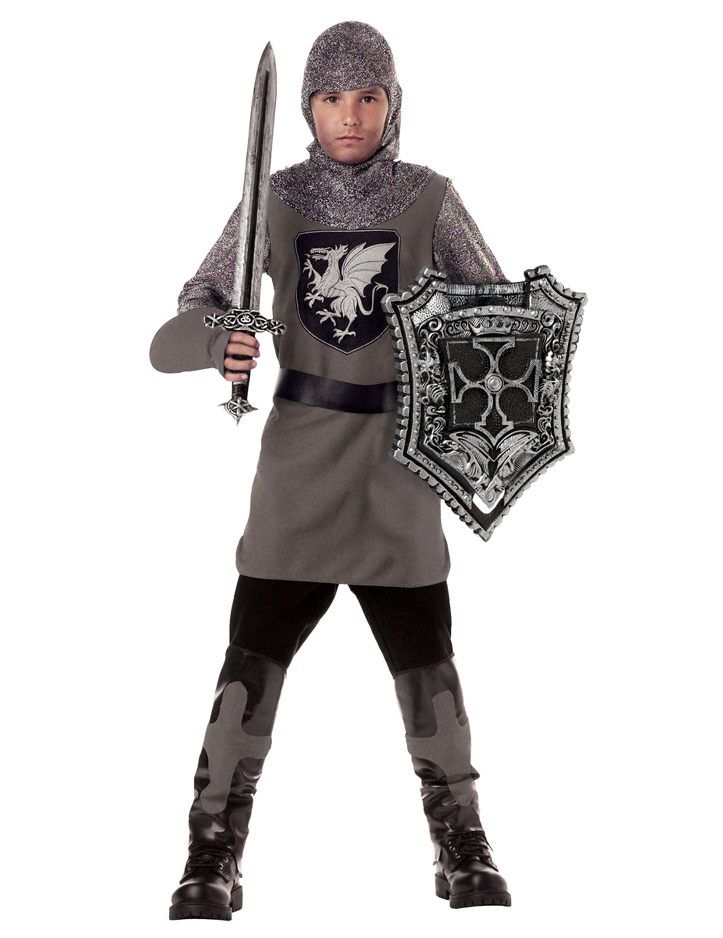 Kostým statečného rytíře pro chlapce