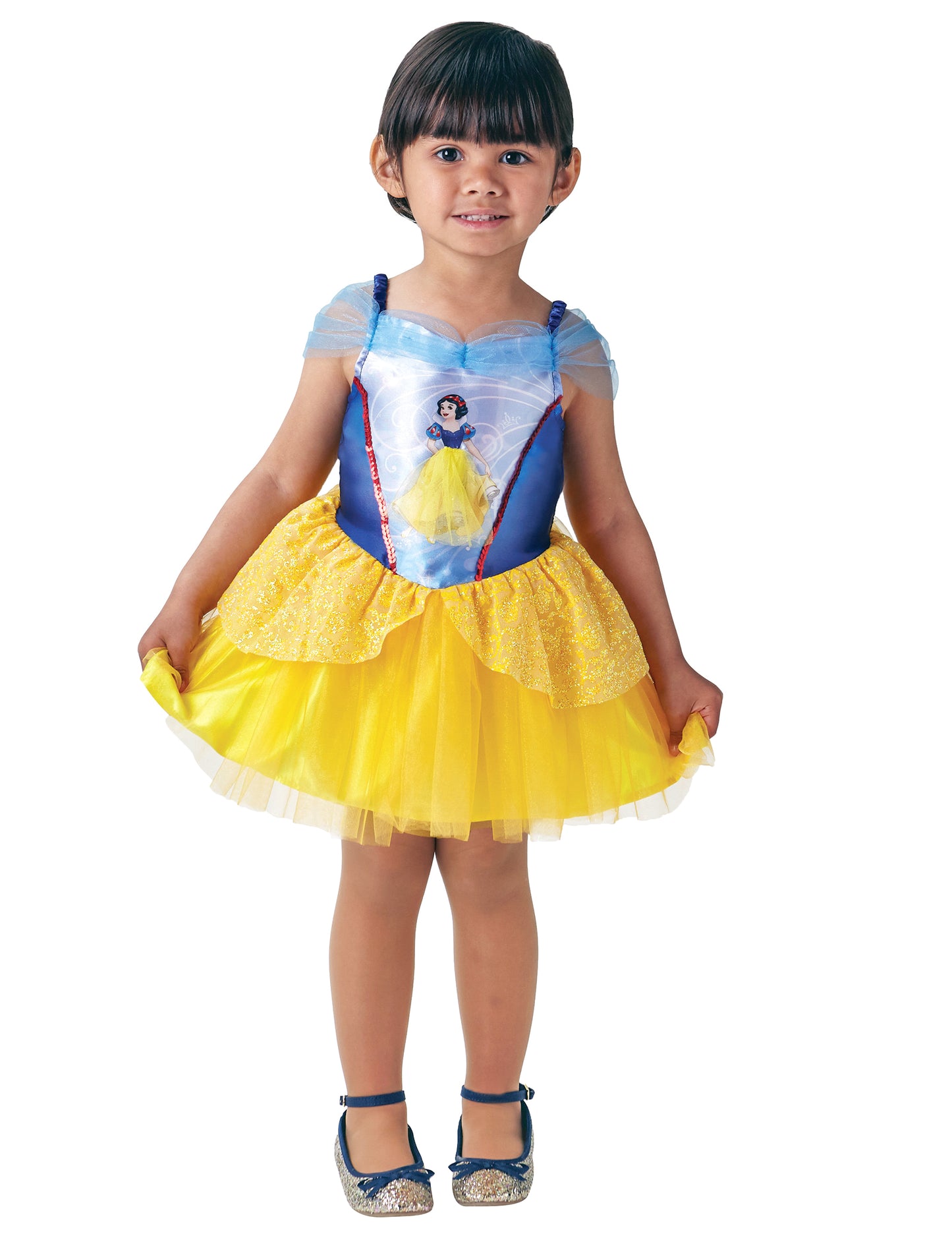 Dívčí kostým Sněhurka a princezna baletka