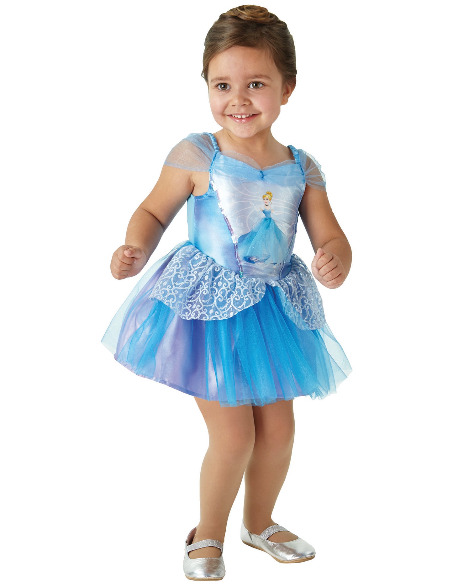 Dívčí kostým Popelka - princezna a baletka