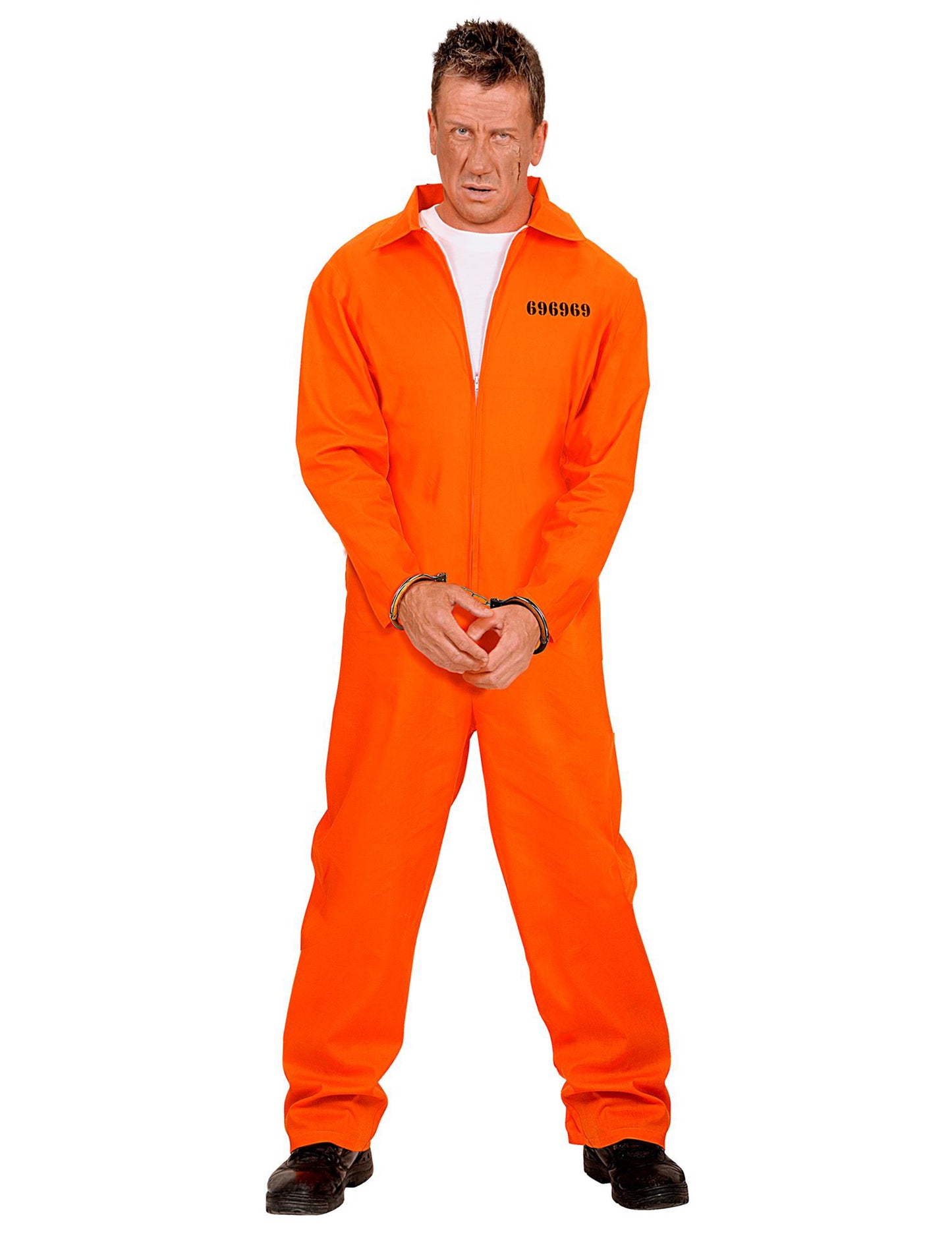 Pánský kostým oranžového vězně