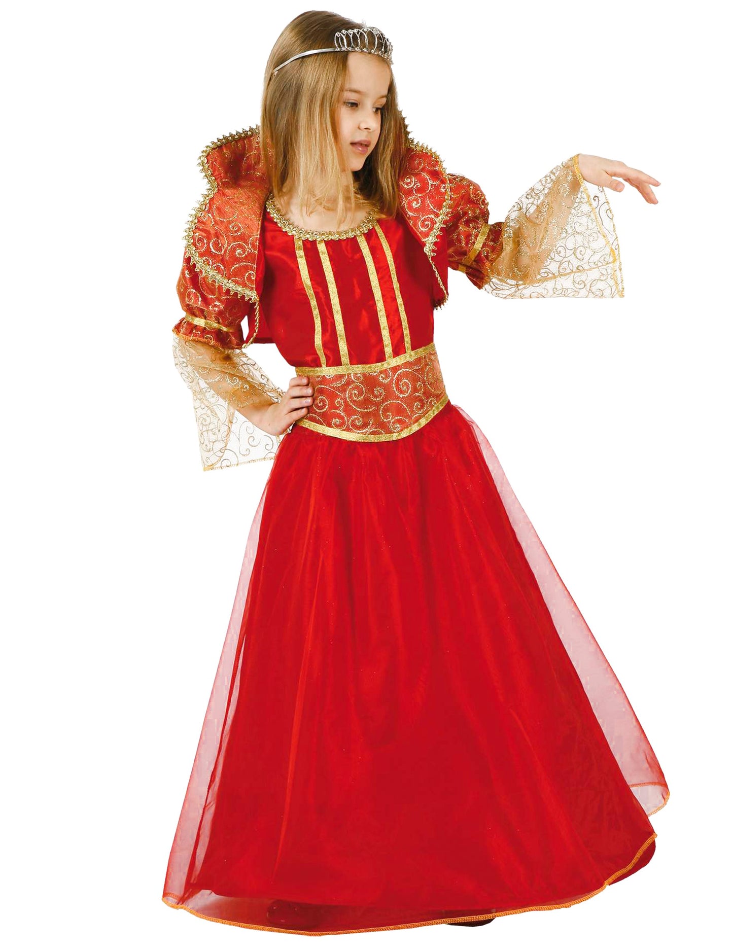 Dívčí kostým barokní královny