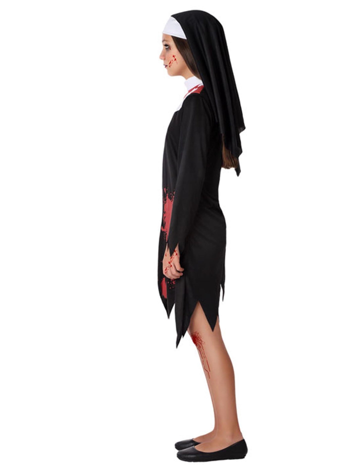 Dívčí kostým krvavé jeptišky