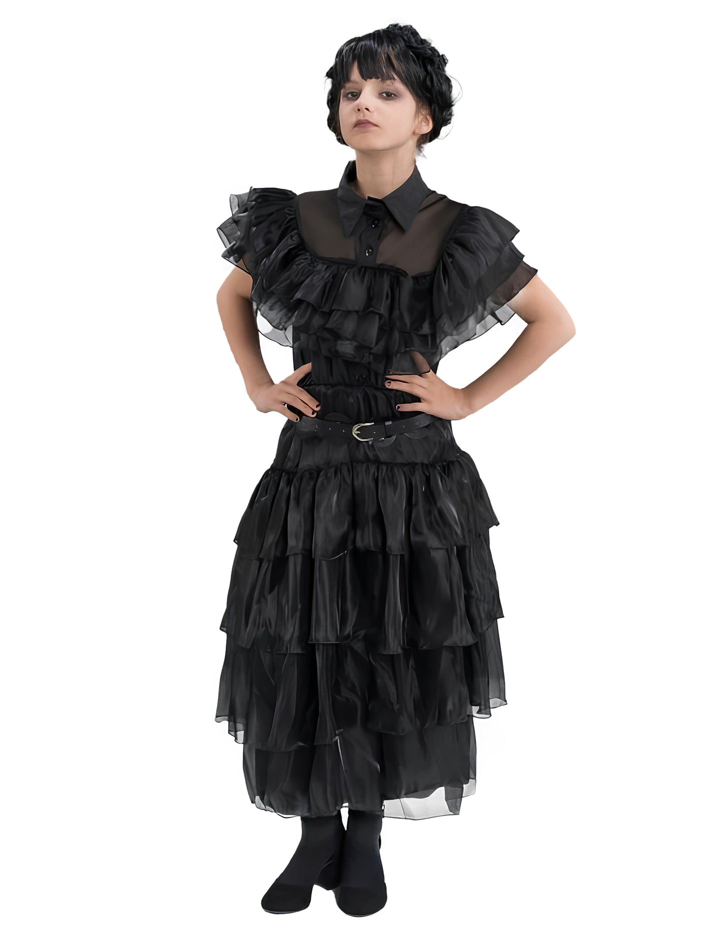 Déguisement Robe de bal Mercredi Addams Wednesday enfant