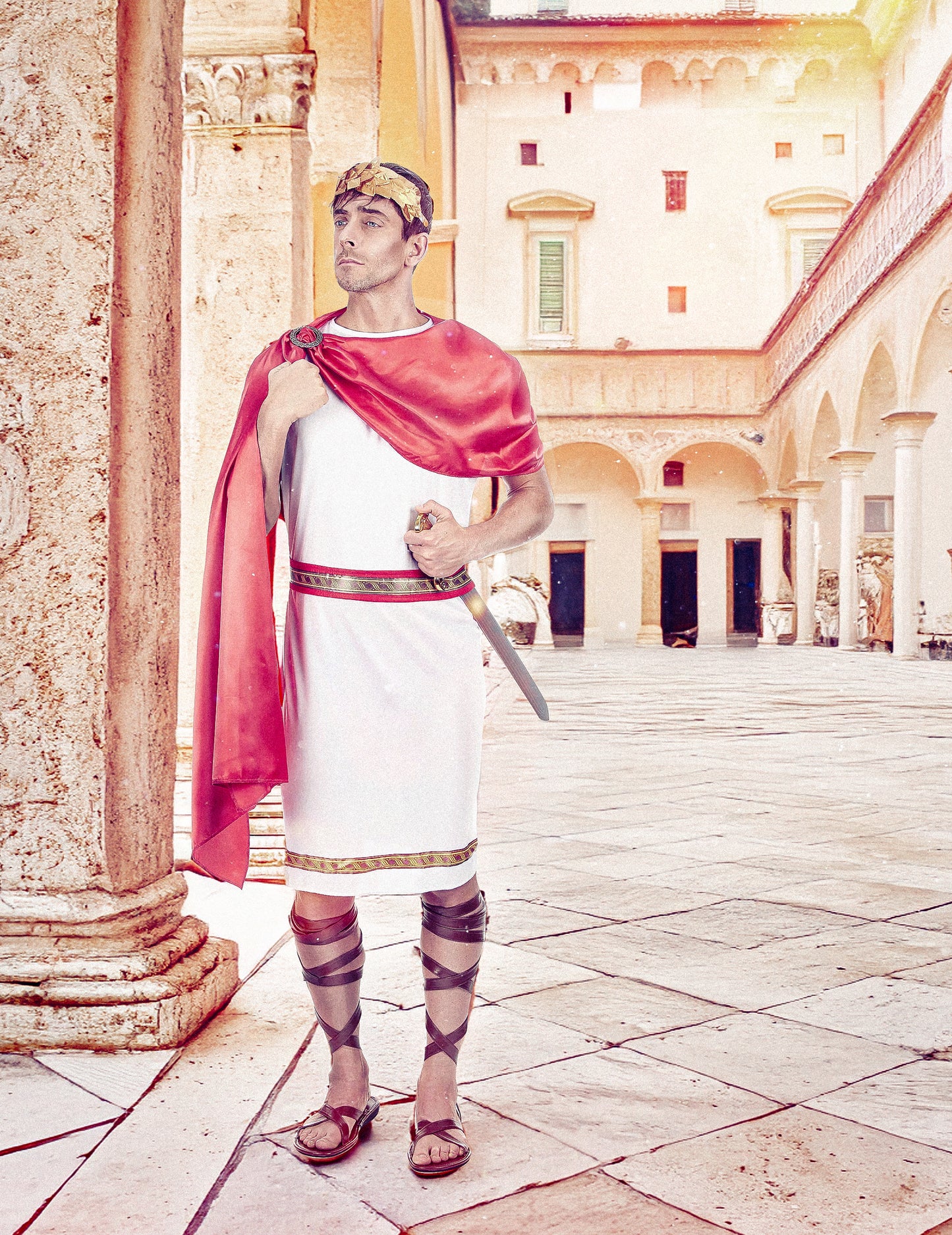 Římský kostým s korunou pro muže