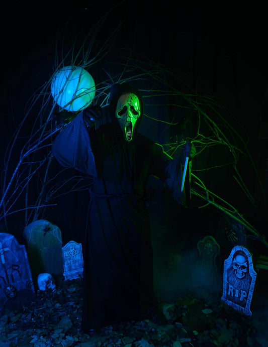 Kostým Scream™ s krvavě zbarvenou maskou pro dospělé